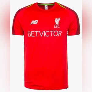 Vintage 2018 Liverpool FC ⚽️ New Balance Soccer Jersey LFC Betvictor EPL